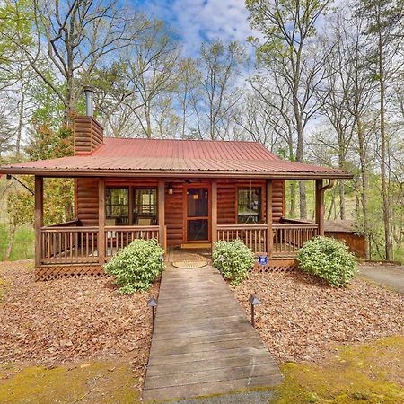 Cozy Cabin In Private Location With Hot Tub And Grill! Blue Ridge Eksteriør bilde