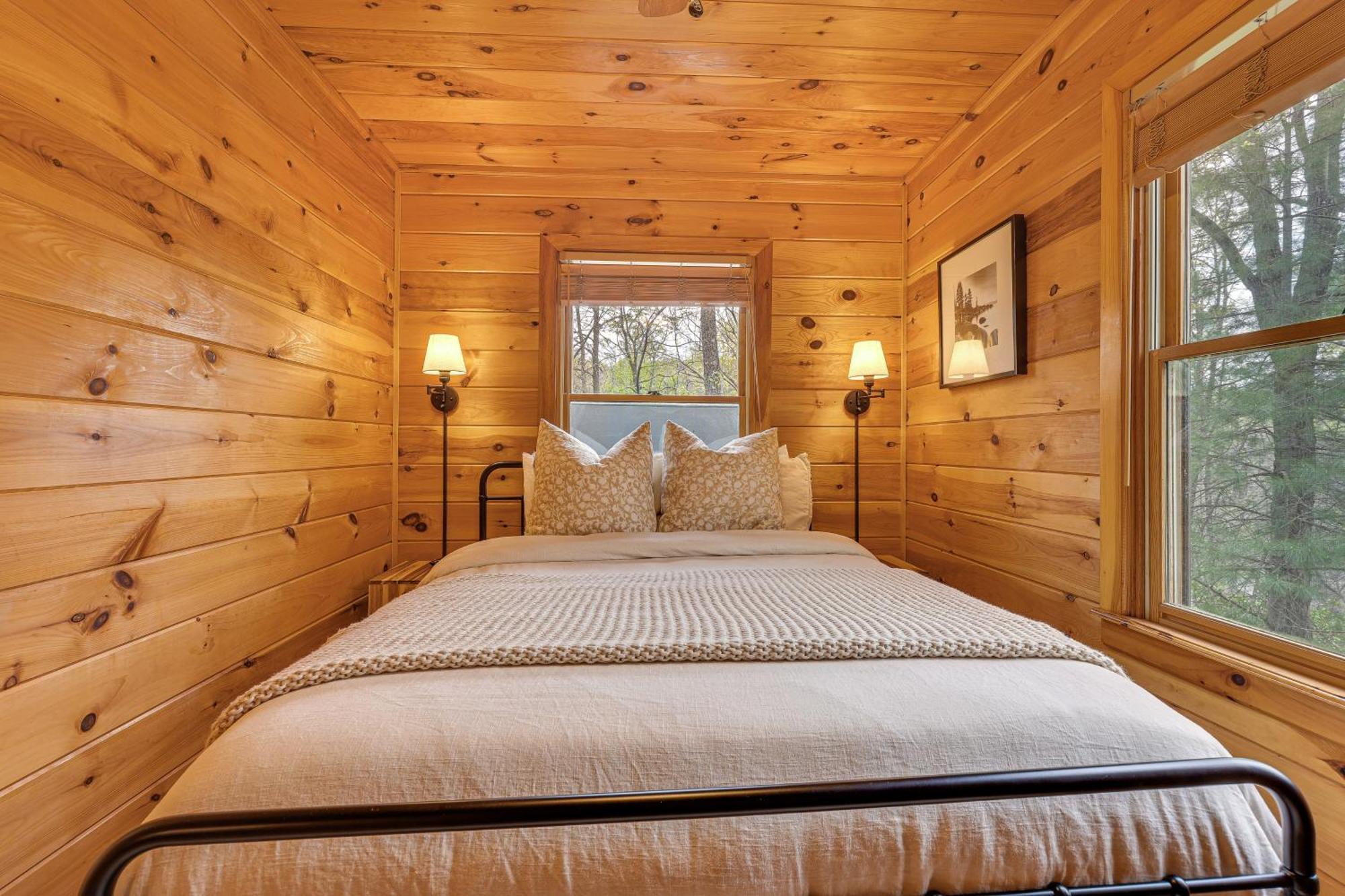 Cozy Cabin In Private Location With Hot Tub And Grill! Blue Ridge Eksteriør bilde